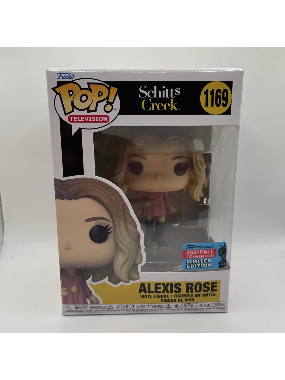 Funko Pop Schitt's Creek Alexis #1169 Rose Fall Convention Vinyl Figure